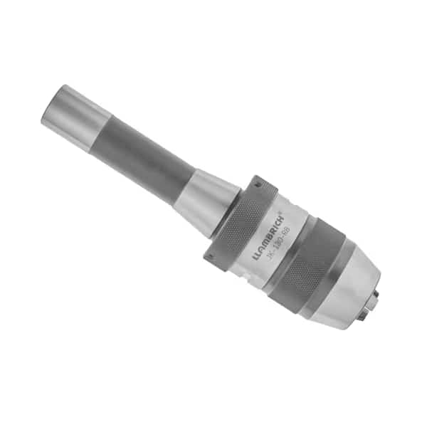 Keyless High Torque Drill Chuck 0.512" Cap., R8 Mount Size, Steel