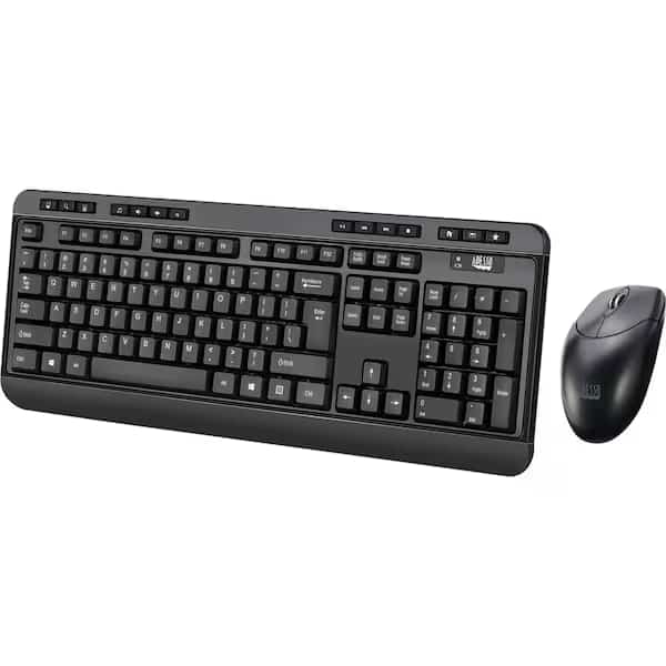 Antimicrobial Wireless Desketop Keyboard & Mouse Combo