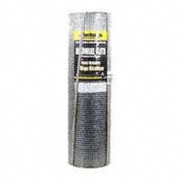 Jackson Wire 11 05 23 13 Hardware Cloth, 1/4 x 1/4 in Mesh, 50 ft L, 24 in W, 23 ga