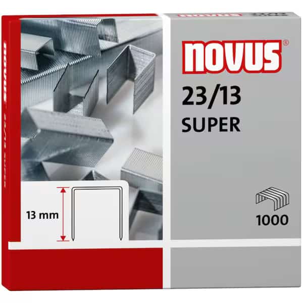 Premium HD Staples, 23/13, 1k, 13mm, PK1000
