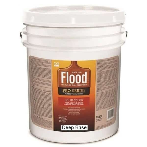 5 Gal Deep Base Pro Series Solid Color Acrylic Stain