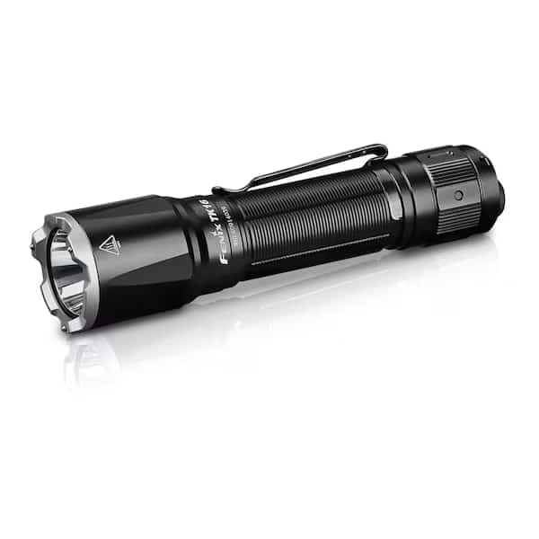 Tactical Flashlight, LED, Lithium Ion, Blk