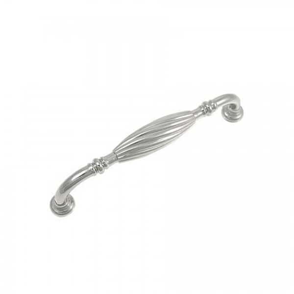 5 in. Polished Nickel French Twist Cabinet Pull