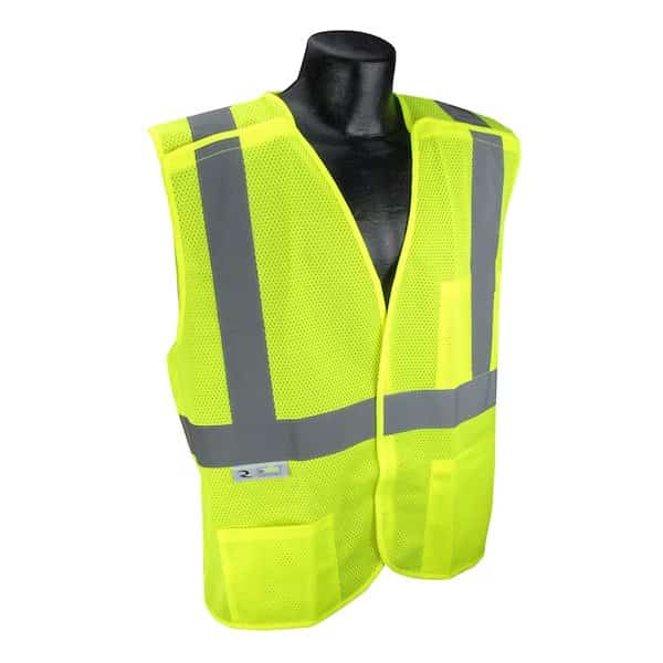 Radians SV4X Economy Mesh X-Back Type R Class 2 Breakaway Safety Vest, RADIANS, Mfr# SV4X-2VGM-M