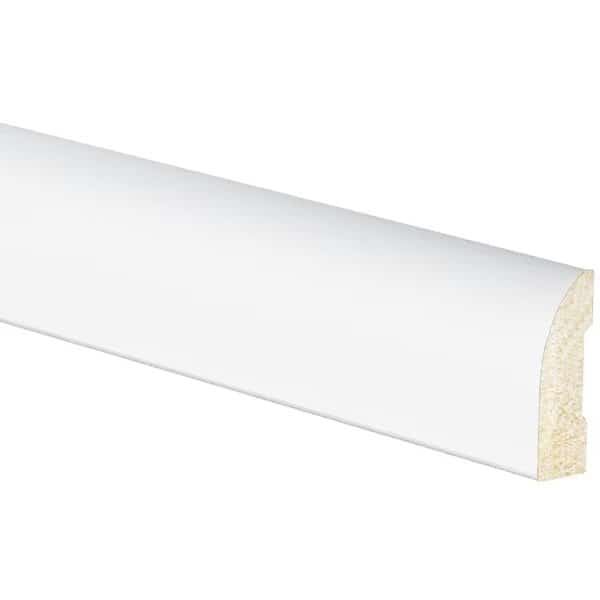 856 OG Stop Moulding, 7 ft L, 114 in W, Polystyrene, Crystal White