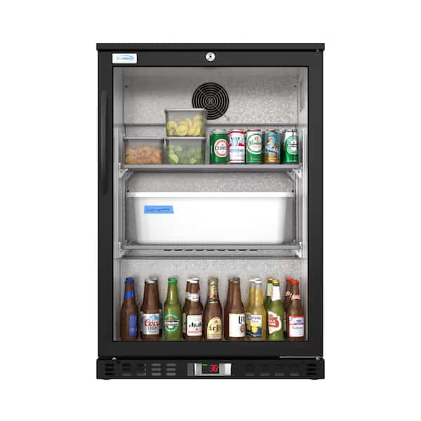 One Door Back Bar Cooler Counter Height Beverage, Refrigerator, Mini Drink Fridge