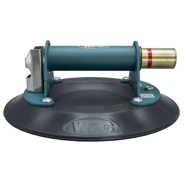 Suction Cup Lifter, Horizontal Handle, 9 in, Load Capacity 150 lb