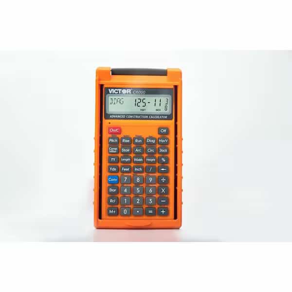 Construction Calculator, 3 1/2" W, 0.8" H