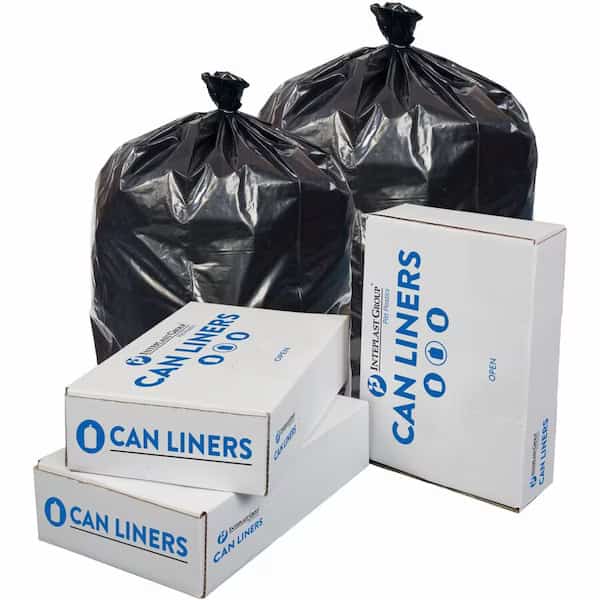 38"x58" 1.8mm 60 gal. XX Heavy Performance Roll Can Liner, PK50