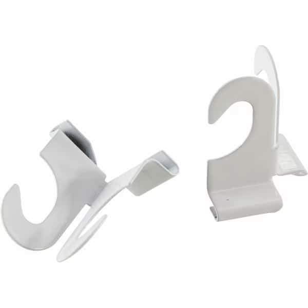 Suspended Ceiling Hooks, Wht, PK2