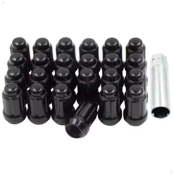 WHEEL INSTALLATION KIT 6 Lug Kit 12 Millimeter x 15 Thread Size 60 Degree Conical Spline Drive