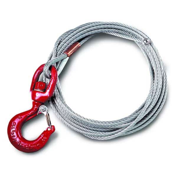 WIRE ROPE ASSEMBLY 1/4 IN X 36 FT -, Thern, Mfr#: WA25-36NS