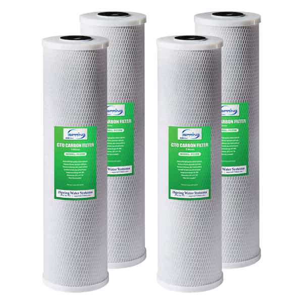 45 x 20 Whole House Water Filter CTO Carbon Block 4PK