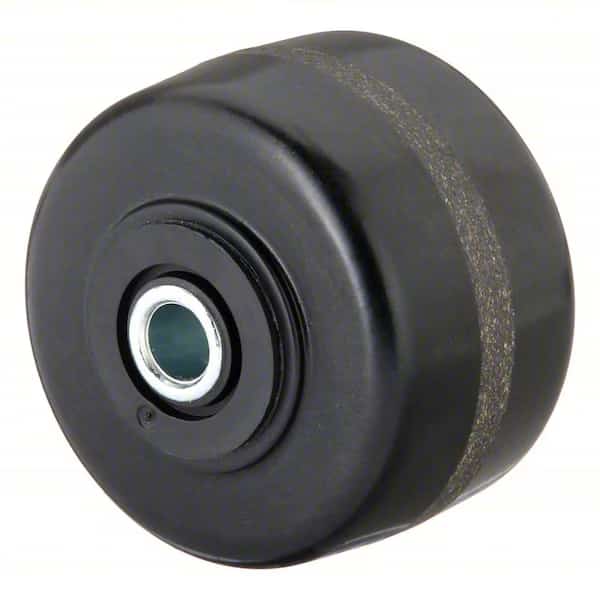Caster Wheel, 3 1/4"dia, 700 lb, Black