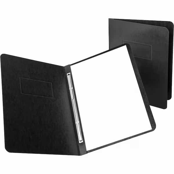 Letter Recycled Report Cover, Black