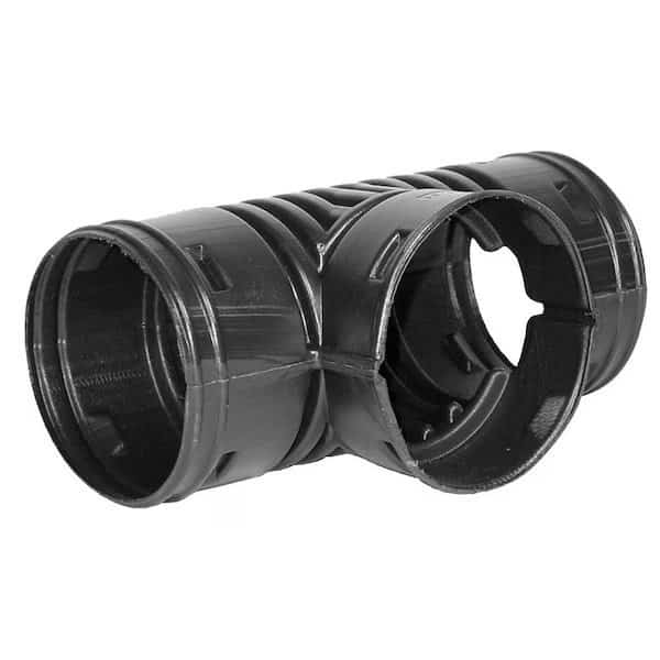 ADS Snap Pipe Tee, 4 in, PVC