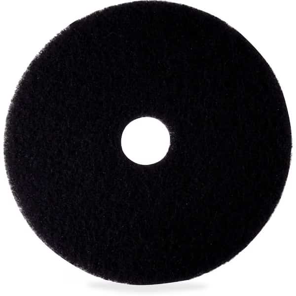 Stripping Pad, Stripping, Black, 17 in Dia, Nylon, 5 PK