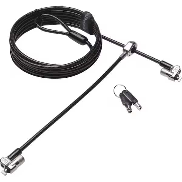 MicroSaver 2.0 Keyed Twin Laptop Lock -