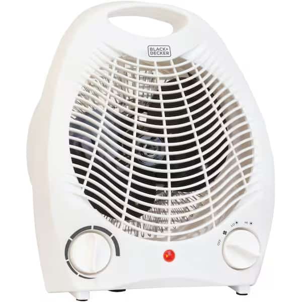 1,500-Watt Personal Desktop Heater , White