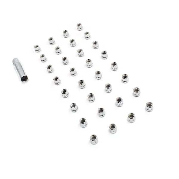 WHEEL INSTALLATION KIT 8 Lug Kit 14 Millimeter x 15 Thread Size 60 Degree Conical Spline Drive