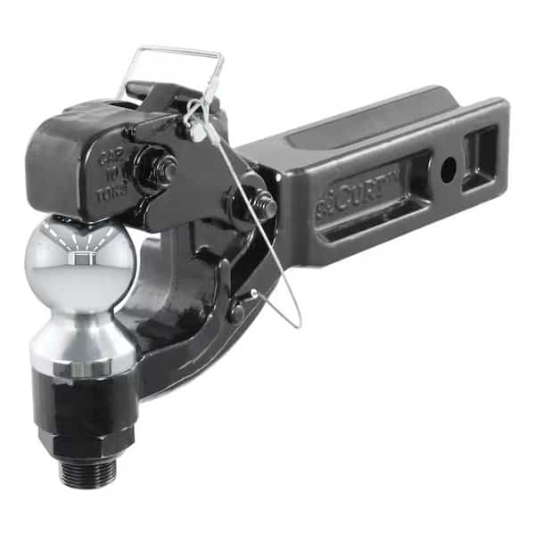 Rcvr-Mnt Ball/Pintle Combo, 2-1/2" Shank