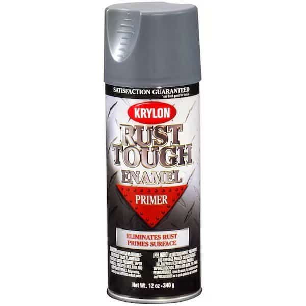 Paint Primer Rust Tough Rust Prevent; Gray; 12 Ounce Aerosol Can; Single