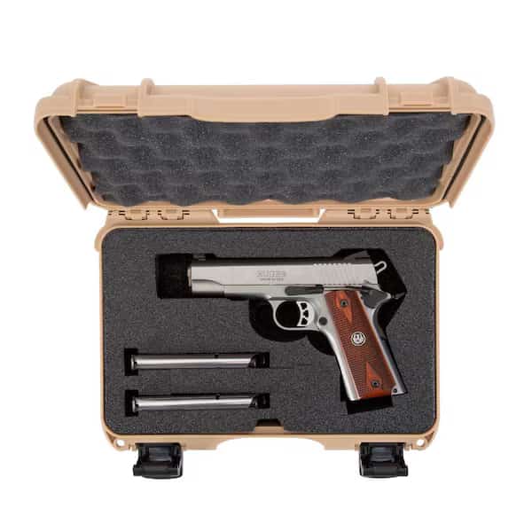909 Waterproof Hard Classic Gun Case - Tan
