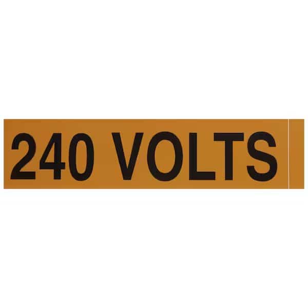 Voltage Markers (1) 240 Volts