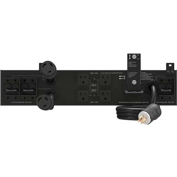 Power Output Distribution, 6 Outlet(s) (4) 5-15/20R, (2) L6-30R, L14-30P