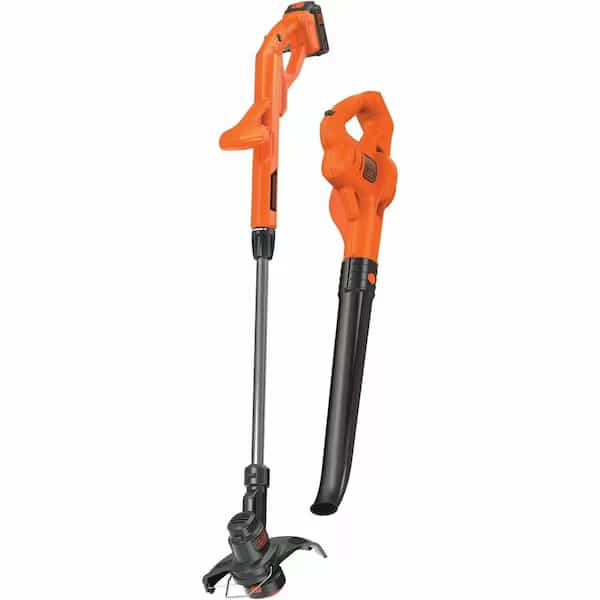 20V MAX* Lithium 10 In. String Trimmer/Edger + Hard Surface Sweeper Combo Kit
