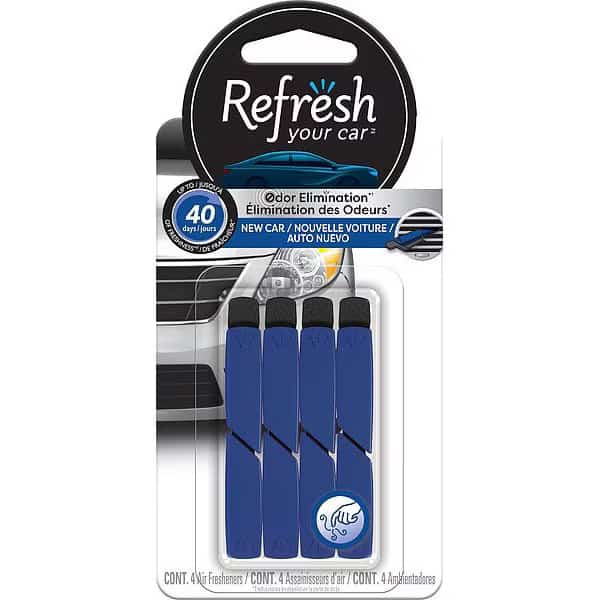 Air Freshener,Stick,New Car,PK4, Mfr#: 9588, REFRESH