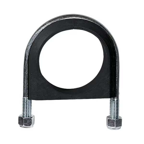 U-Bolt Pipe Clamp, 4.95"H, SS, 2.5"PipeSize, ZSI, Mfr# UB2-1/2PANH6