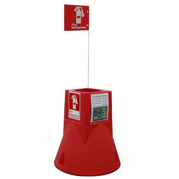 Jobsite Caddy W/Exting Sign On Pole