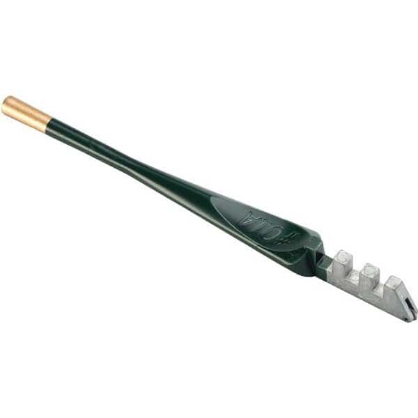 Straight End Glass Cutter, 2 to 3 mm Cutting Capacity, Steel Body