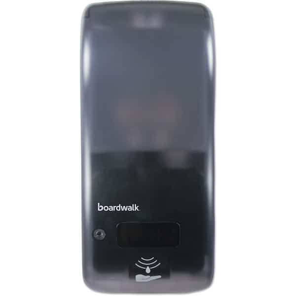 Rely Hybrid Liquid Soap/Hand Sanitizer Dispenser, 900mL, 5.5x4x12, Blk