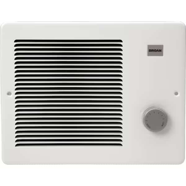 Radiative Heater, 1500 W; 750 W W, Adjustable Thermostat, Off White