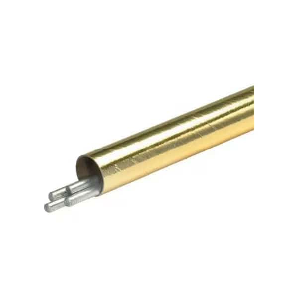 Mailing Tubes,W/Caps,2x18",Gold,PK50, Mfr#: P2018GO, PARTNERS BRAND