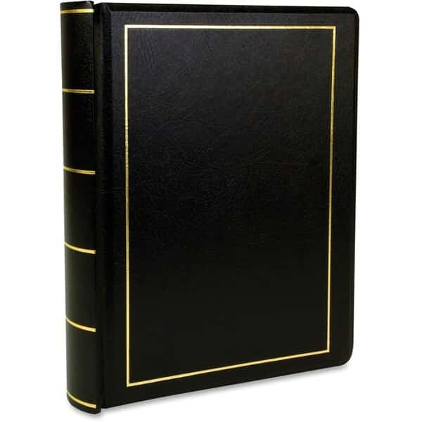 Minute Book, Black, Wilson Jones, Mfr#: W0395-11