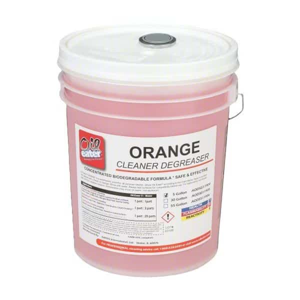 Cleaner Degreaser, Orange Scent, 5 Gal, OIL EATER, Mfr# AOD5G11904