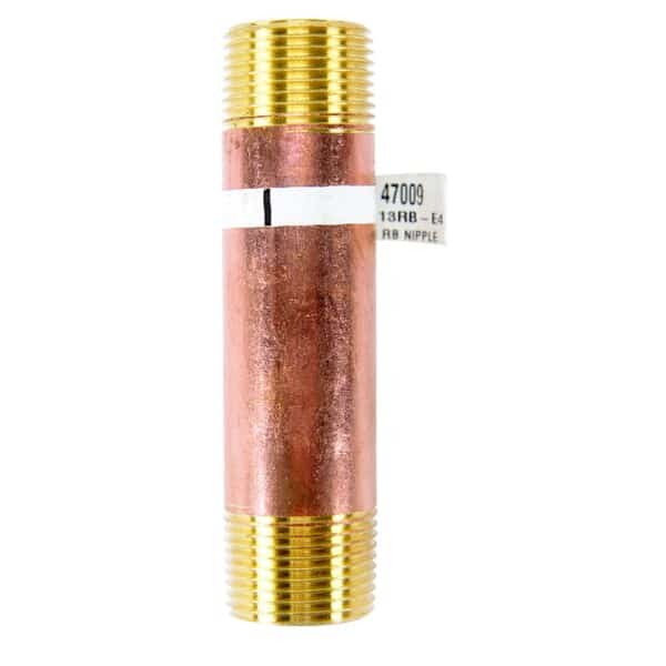 Company 3/4 in. MPT X 3/4 in. D MPT Brass Nipple 4 in. L