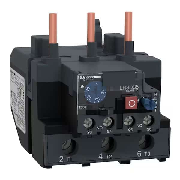 3040A Class 20 Iec Overload Relay, SCHNEIDER ELECTRIC, Mfr# LR3D3555