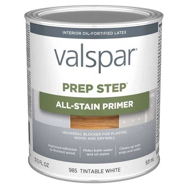 Prep Step 985 Series AllStain Primer, Tintable White, 1 qt