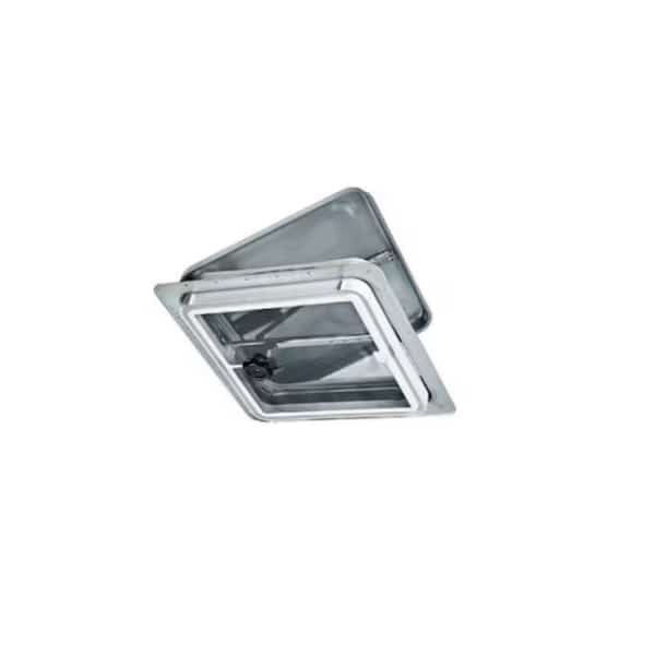 Manual Opening, 14-1/4" x 14-1/4", With Screen, Without Fan, Polypropylene