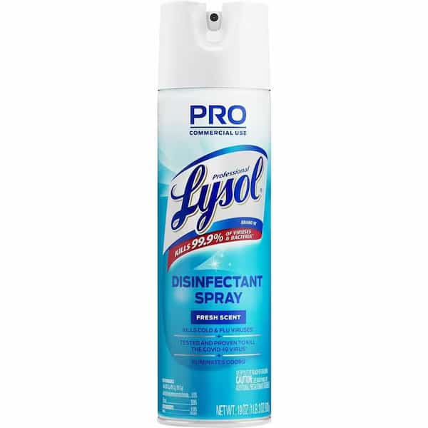 Fresh Disinfectant Spray, No Color, Reckitt Benckiser, Mfr#: RAC04675