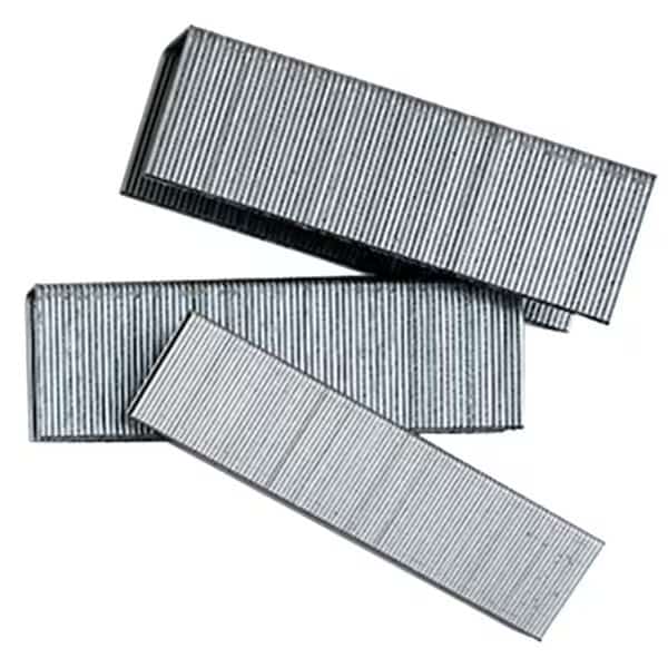 Staple, 12 in W Crown, 134 in L Leg, Galvanized, 16 ga Gauge
