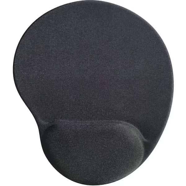 Compucessory 55151 Gel Mouse Pad, Black