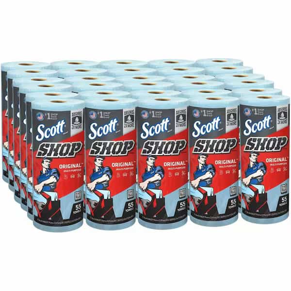 Scott Shop Towels Original 75130 Blue 30, PK30