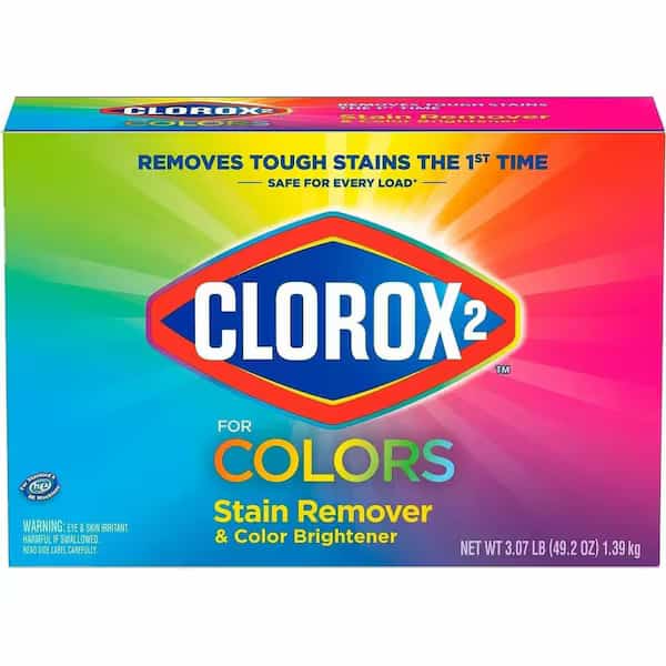 Stain Remover and Color Booster Powder, Original, 49.2 oz Box, PK4, 4PK