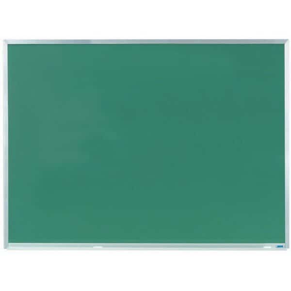 Composition Chalkboard Satin Anodized Aluminum Frame 36"x48" Green