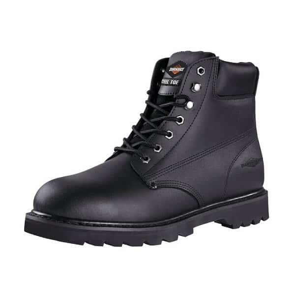 Diamondback 655SS-12 Work Boots, 12, Black, Leather Upper